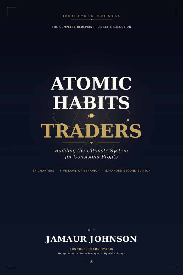 Atomic Habits for Traders — book cover